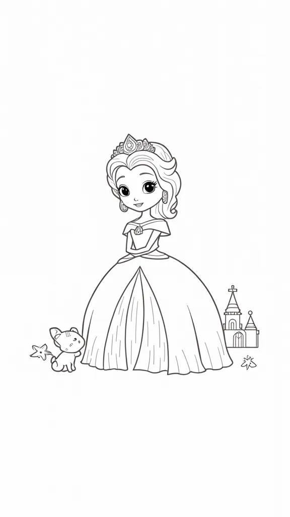 princess sofia coloring pages printable